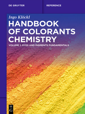 cover image of Handbook of Colorants Chemistry